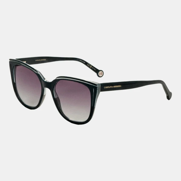 Carolina Herrera Women's Green Sunglasses - Green Glitter