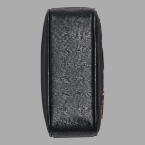 KARL LAGERFELD PARIS MAYBELLE CROSSBODY WITH PARIS PATCH - Black / Gold - Image 6