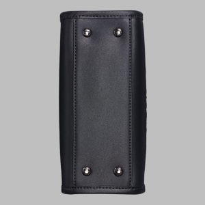 KARL LAGERFELD PARIS SAVOIE SMALL LEATHER CROSSBODY - Black - Image 6