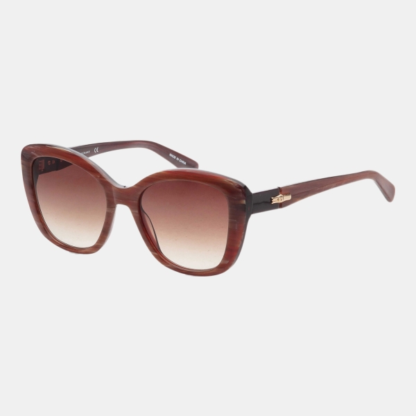 Longchamp Fashion Women's Brown Butterfly Sunglasses