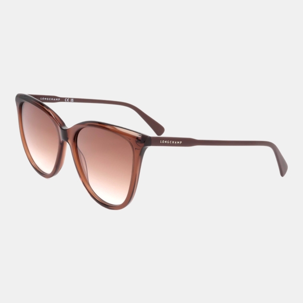Longchamp Women's Brown Round Sunglasses