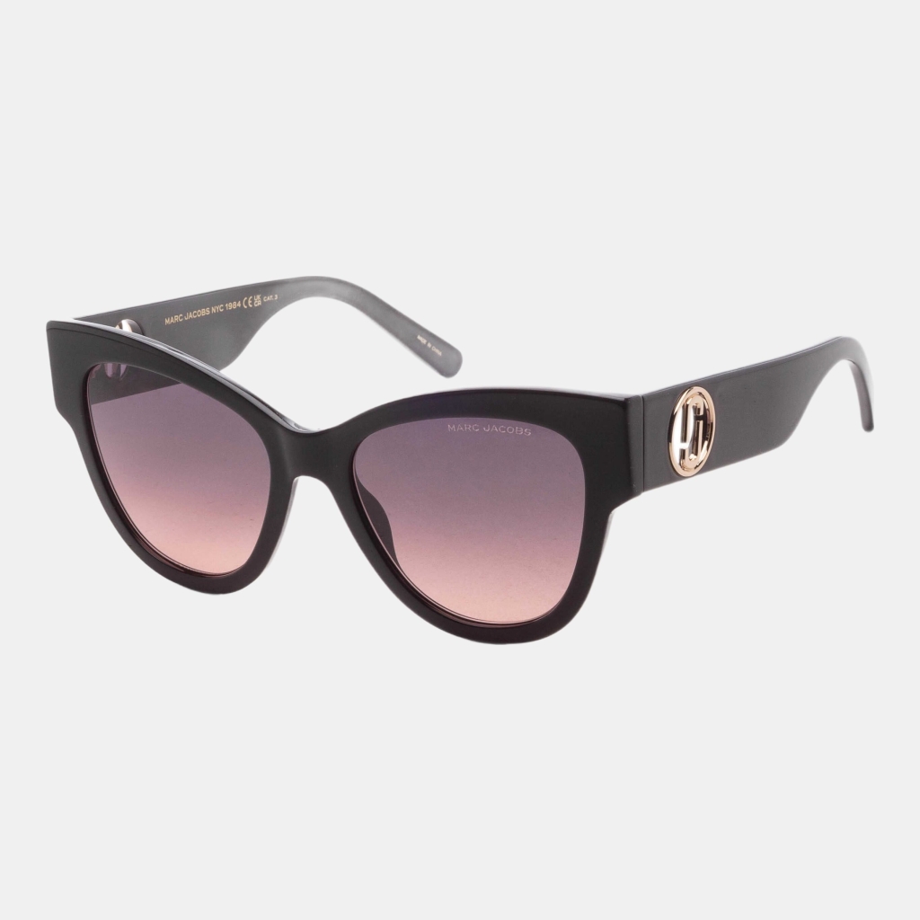 Marc Jacobs Women's Black Cat-Eye Sunglasses