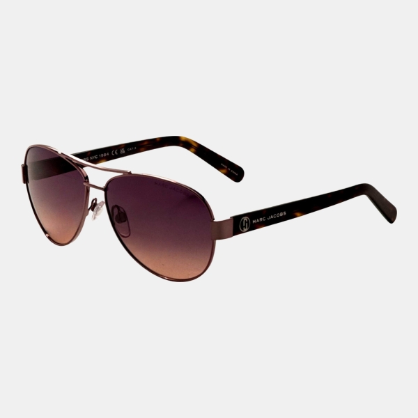 Marc Jacobs Women's Pink Aviator Sunglasses - Pink Havana