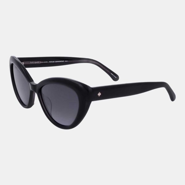 Kate Spade Women's Black Cat-Eye Sunglasses
