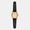 Michael Kors Lexington Quartz Gold Dial Women's Watch - Black