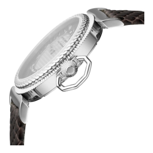 Roberto Cavalli Classic Quartz Silver Dial Women's Watch - Brown - Image 4