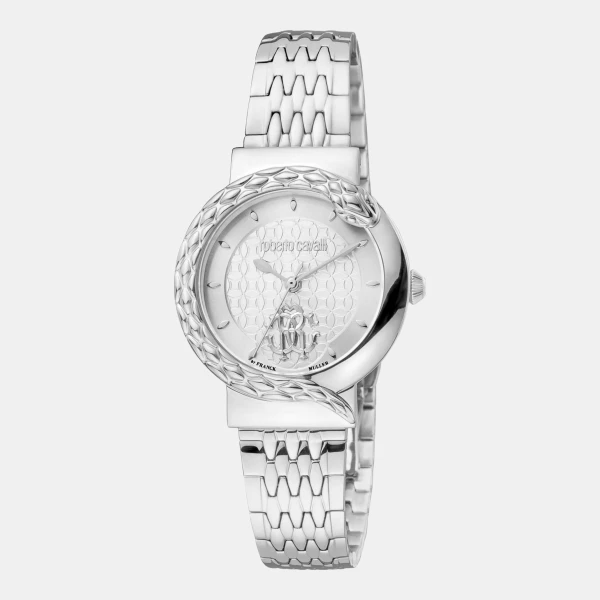 Roberto Cavalli by Franck Muller Quartz Silver Dial Women's Watch