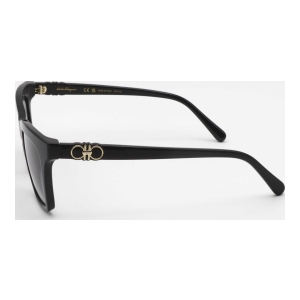 Ferragamo Women's Black Square Sunglasses - Image 3