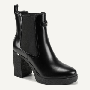 DKNY TISDEL PLATFORM BOOTIE - Black - Image 3