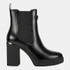 DKNY TISDEL PLATFORM BOOTIE - Black