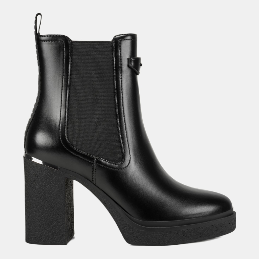 DKNY TISDEL PLATFORM BOOTIE - Black