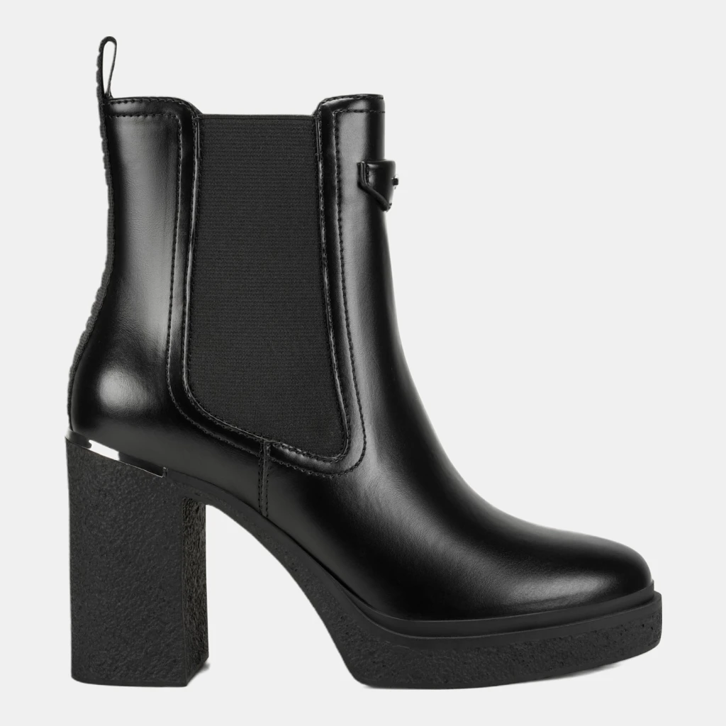 DKNY TISDEL PLATFORM BOOTIE - Black