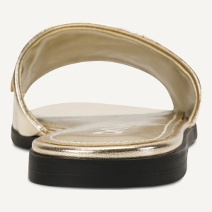 DKNY WILLOW FLAT SLIDE - Platino - Image 5