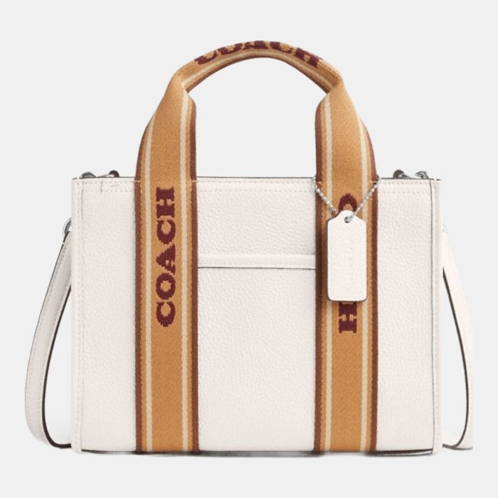 Coach Smith Tote Bag 24 - Silver/Chalk Multi