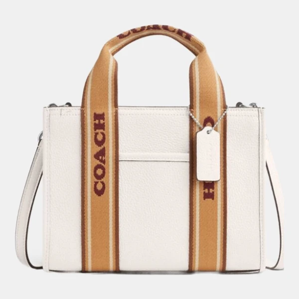 Coach Smith Tote Bag 24 - Silver/Chalk Multi