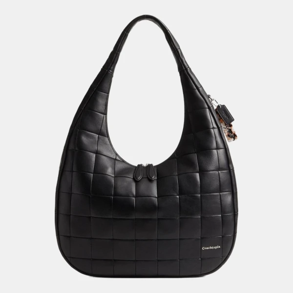 Coach Alter/Ego Large Crescent Shoulder Bag - Black 2