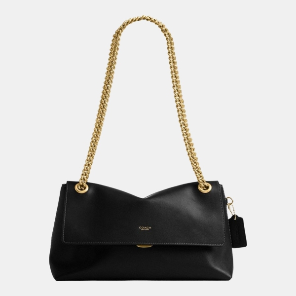 Coach Chelsea Shoulder Bag 30 - Brass/Black (CDS58 B4/BK)