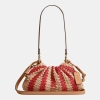 Coach Faye Shoulder Bag - Gold/Red/Tan