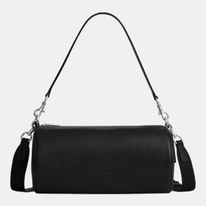 Coach Andre Barrel Bag 30 - Silver/Black