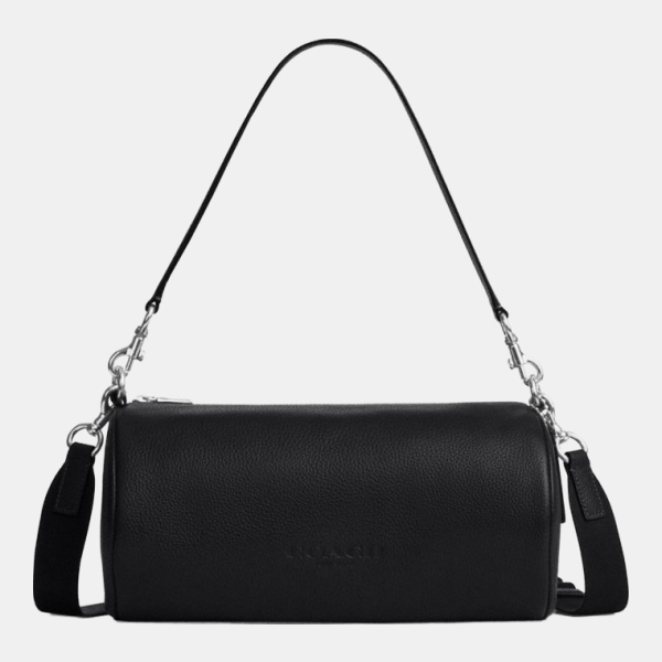 Coach Andre Barrel Bag 30 - Silver/Black