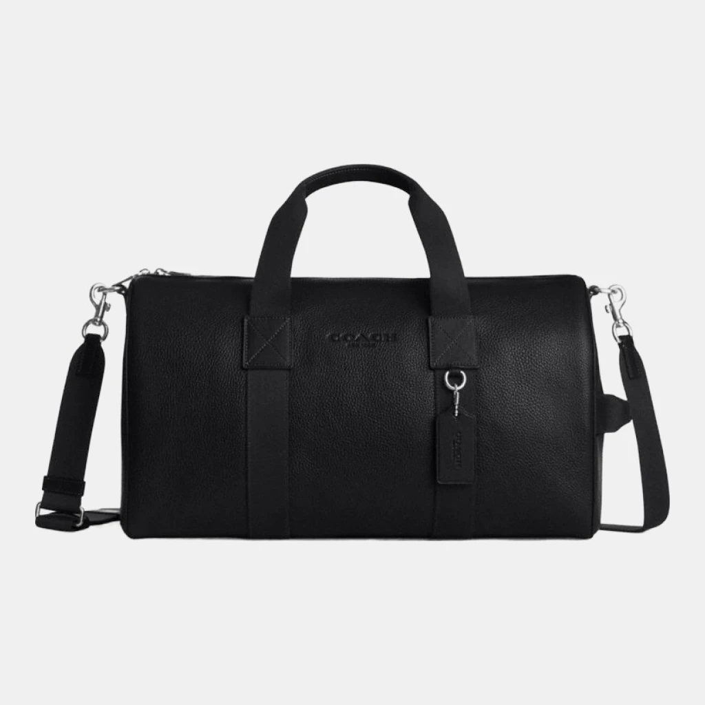 Coach Explorer Duffle Bag 45 - Silver/Black