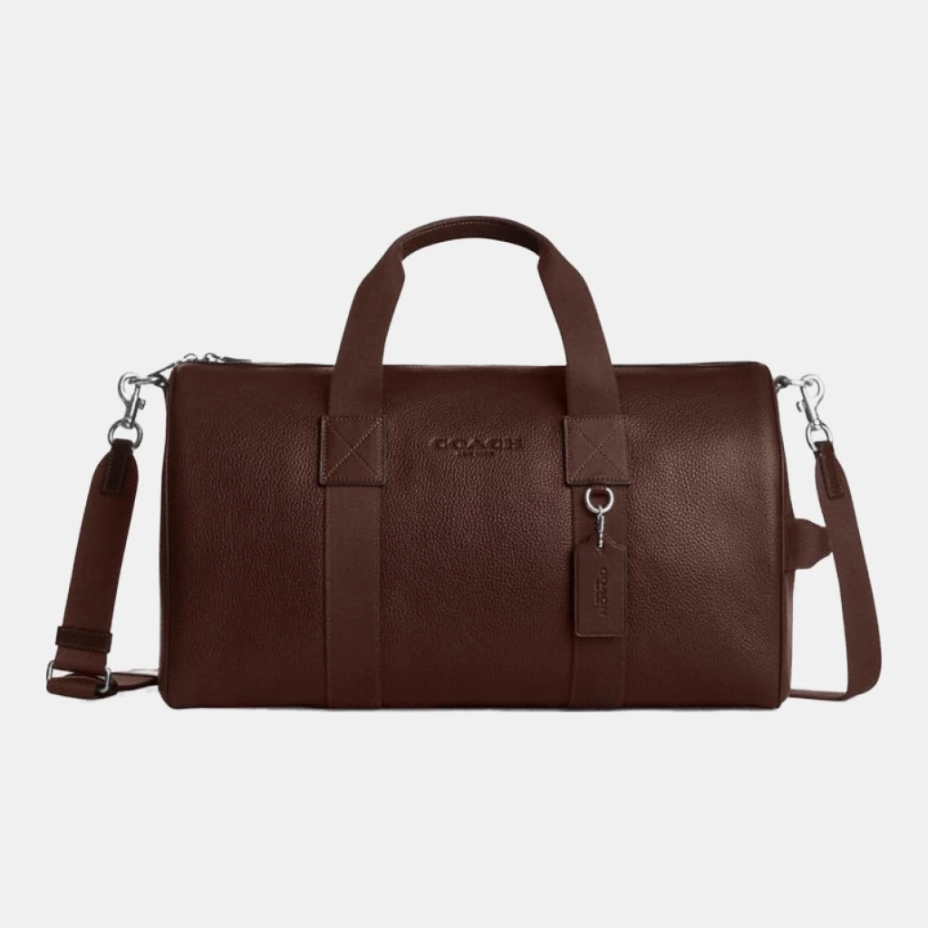 Coach Explorer Duffle Bag 45 - Silver/Maple