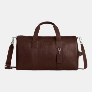 Coach Explorer Duffle Bag 45 - Silver/Maple