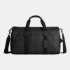 Coach Explorer Duffle Bag 45 In Signature Canvas - Matte Black/Black Signature