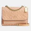Coach Klare Crossbody Bag In Signature Leather - Gold/Faded Blush