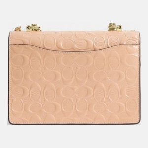Coach Klare Crossbody Bag In Signature Leather - Gold/Faded Blush - Image 4