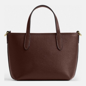Coach City Mini Tote Bag - Gold/Maple - Image 4