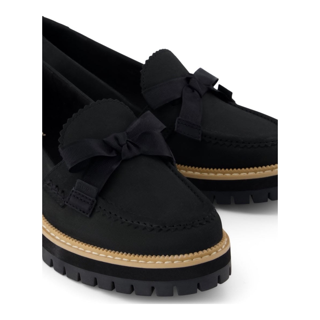 TOMS Bow Loafer - Black - Size 8.5 US