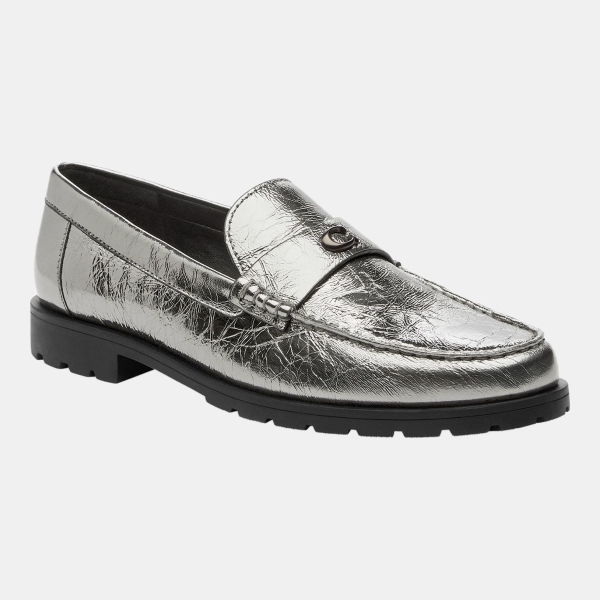 Coach Women's Jocelyn Leather Loafer Flats