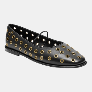 Coach Women's Emilia Grommet Mary Jane Flats