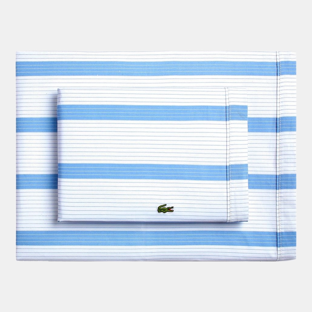 Lacoste Printed Cotton Percale 3-Pc. Sheet Set, Twin - Archive Open Air