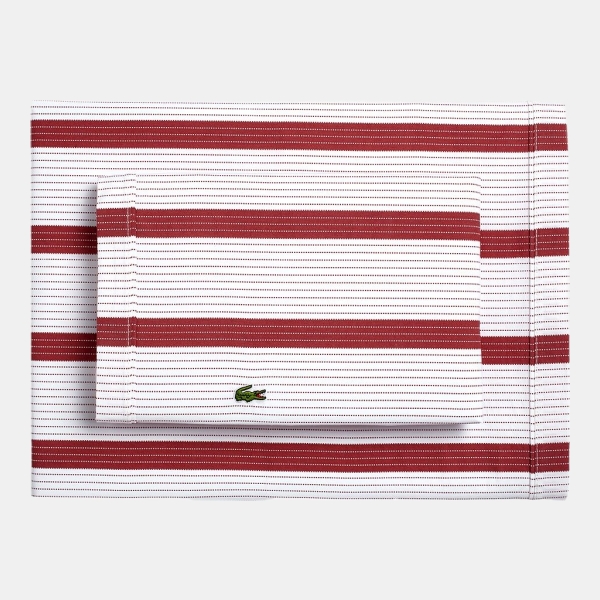 Lacoste Printed Cotton Percale 3-Pc. Sheet Set, Twin - Archive Chili Pepper