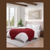 Tommy Hilfiger Solid Cotton Cable Knit Throw, 70" x 50" - Dark Red - Image 7