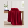 Tommy Hilfiger Solid Plush Blanket, Full/Queen - Image 4