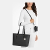 Michael Kors Outlet Charlotte Large 3-in-1 Signature Logo Tote Bag - BLACK - Image 4