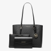 Michael Kors Outlet Charlotte Large 3-in-1 Signature Logo Tote Bag - BLACK - Image 5
