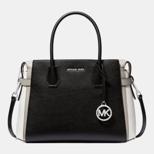 Michael Kors Outlet Mercer Medium Color-Block Belted Satchel