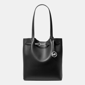 Michael Kors Outlet Carson Large Pebbled Leather Tote Bag