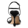 Michael Kors Women's Ivy High Buckle Dress Sandals - Black Leather - Image 4
