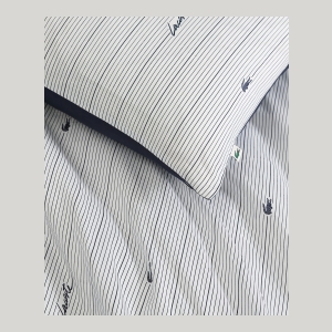 Lacoste Logo Stripe 2-Piece Comforter Set, Twin - Image 6