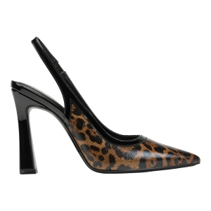 DKNY Women's Cinette Slingback Pointed Toe Pumps - Natural Multi Leopard - Image 3