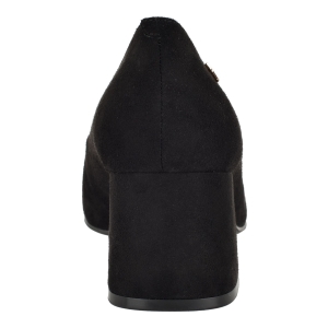 Tommy Hilfiger Women's Opheili Classic Block Heel Pumps - Black Sueded - Image 4