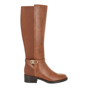 Tommy Hilfiger Women's Illuna Tall Ornamented Riding Boot - Medium Brown - Image 3
