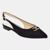 Tommy Hilfiger Women's Vesly Pointed Toe Slingback Dress Flats - Black