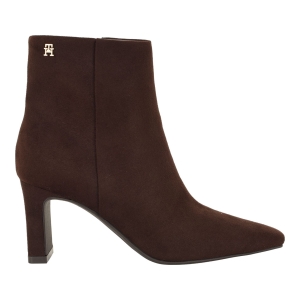Tommy Hilfiger Women's Eddey Mid Height Block Heel Dress Booties - Dark Brown - Image 3