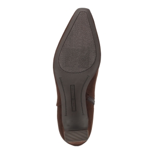 Tommy Hilfiger Women's Eddey Mid Height Block Heel Dress Booties - Dark Brown - Image 6